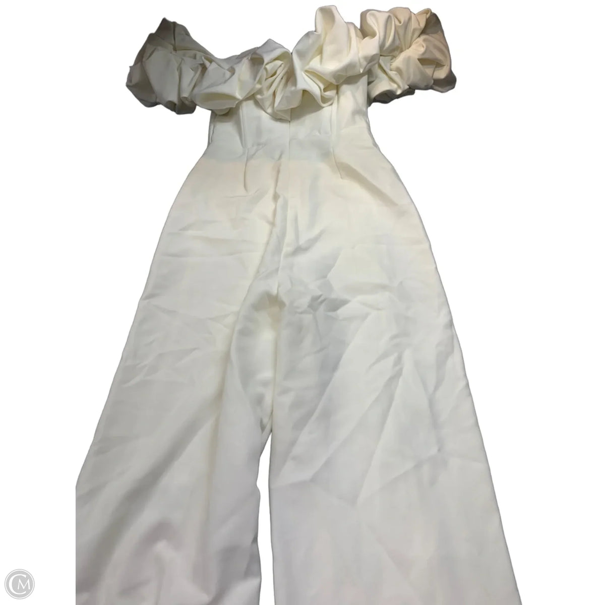 Jumpsuit By Clothes Mentor In White, Size: 4