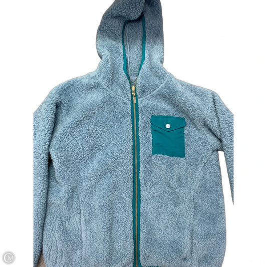 Jacket Designer By Ugg In Blue, Size: Xs