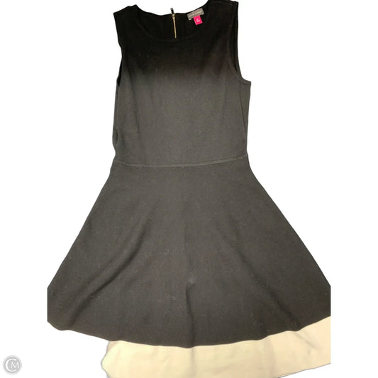 Dress Sweater By Vince Camuto In Black & White, Size: Xs