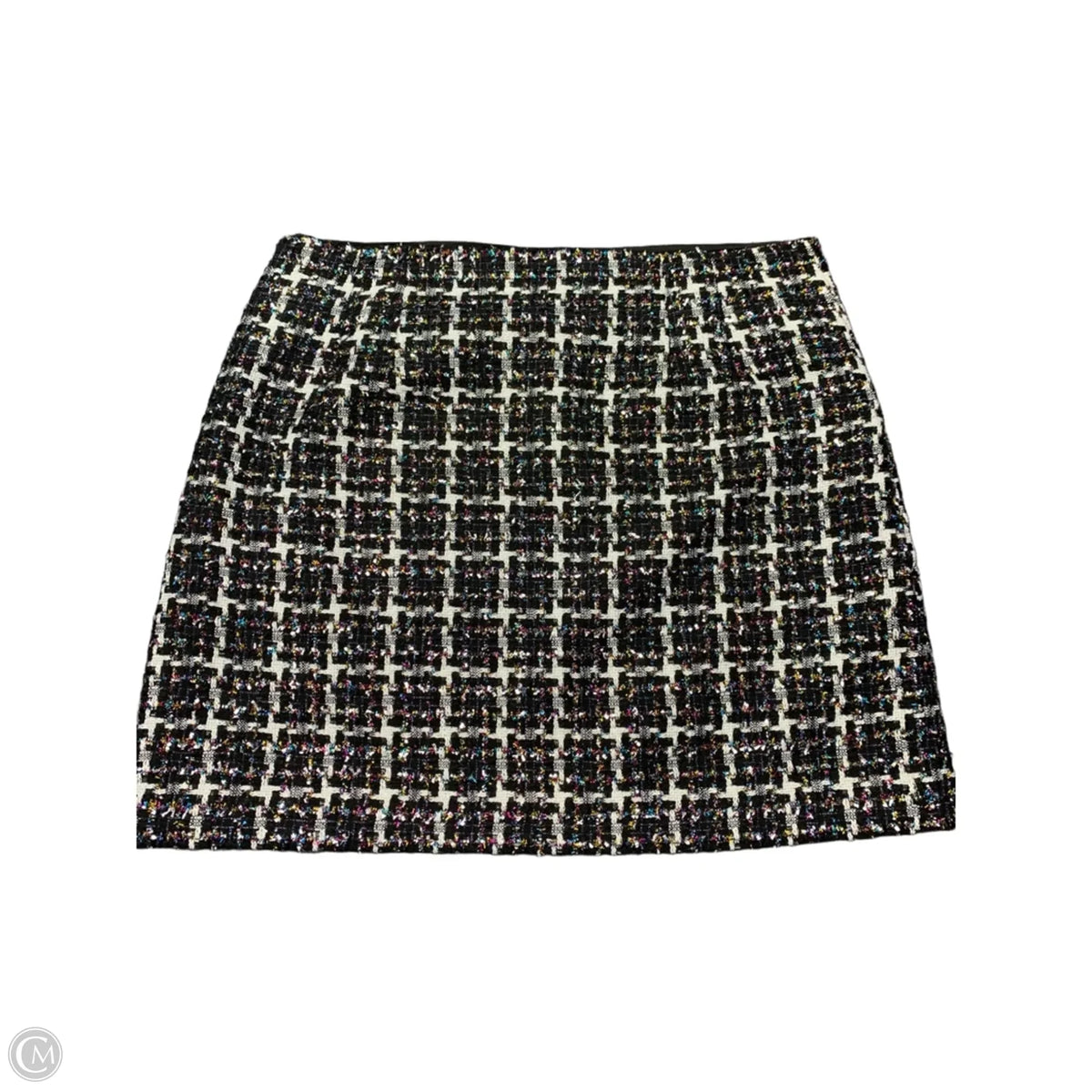 Skirt Set 2pc By Loft In Black & White, Size: L