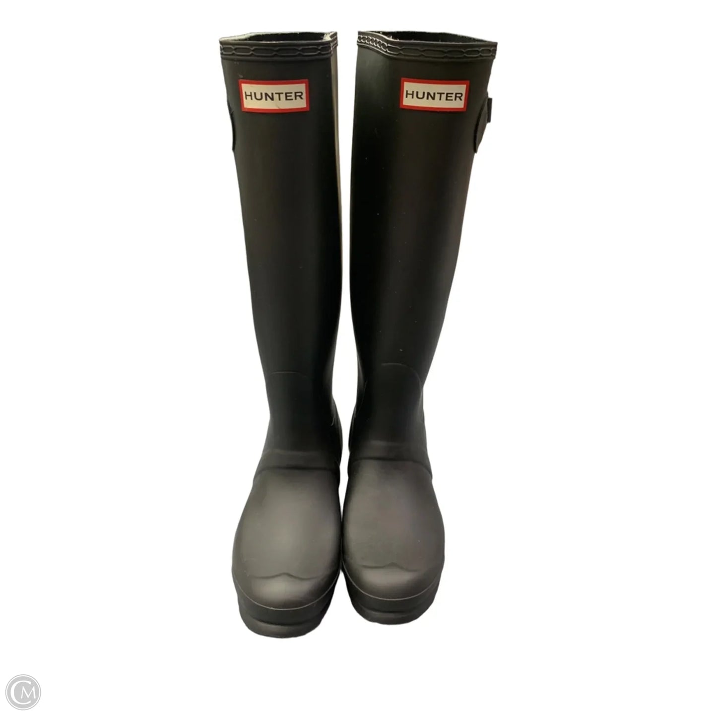 Boots Designer By Hunter In Black, Size: 8