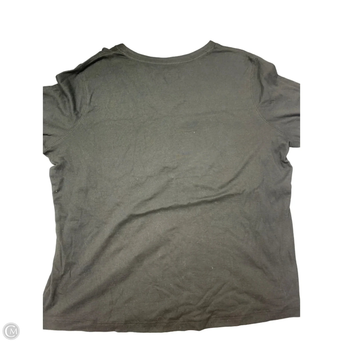 Top Long Sleeve By Chaps In Black, Size: 3x