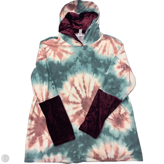 Sweatshirt Hoodie By Honeyme In Multi-colored, Size: L