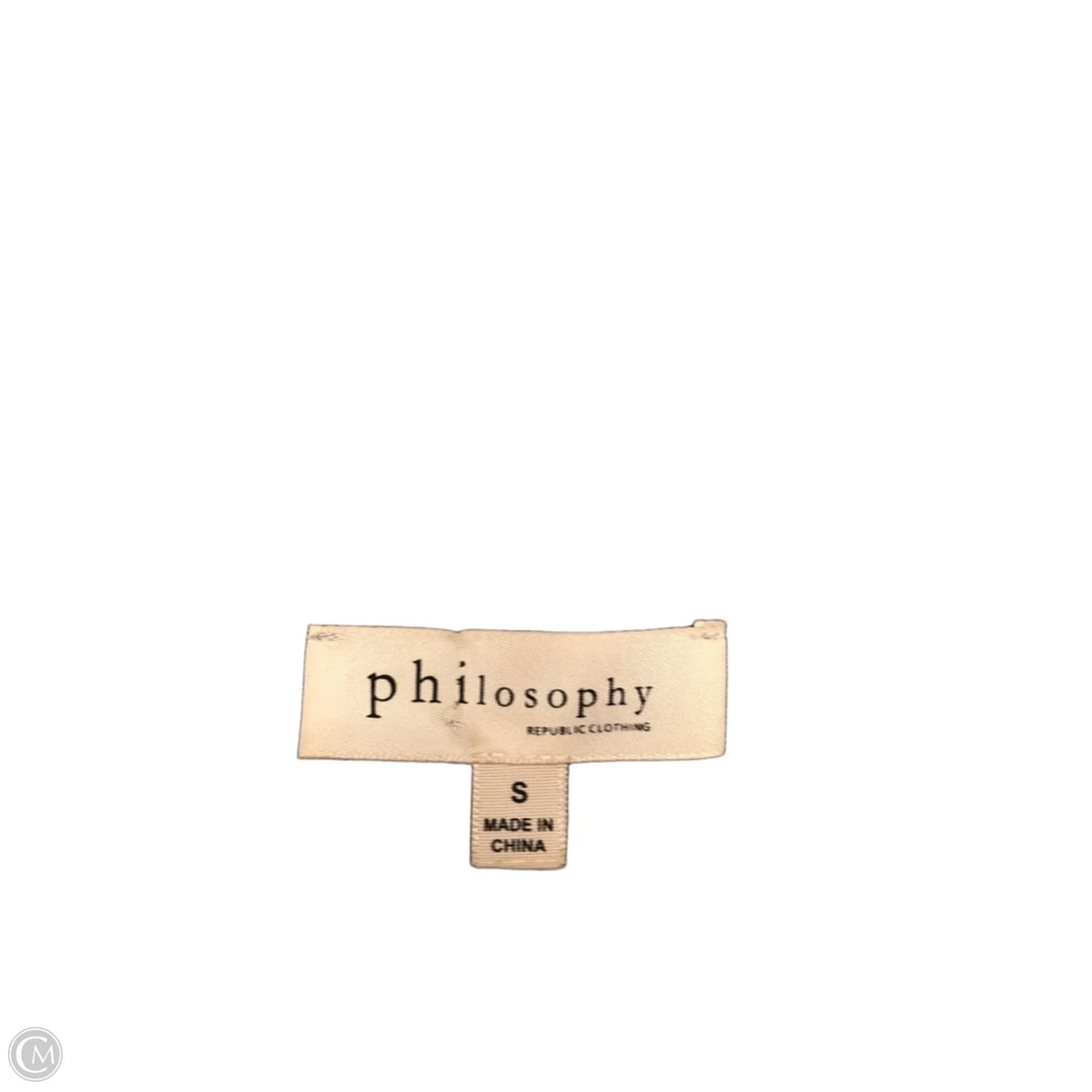 Sweater By Philosophy In Grey, Size: S