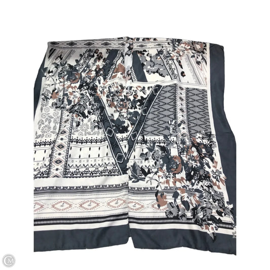 Shawl By Clothes Mentor In Brown & Grey