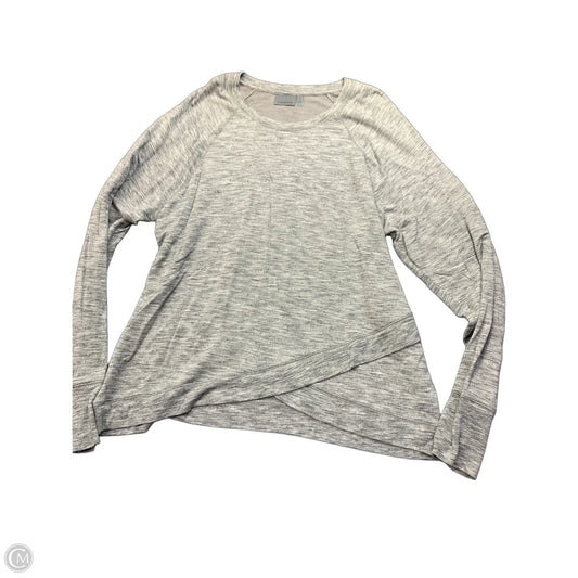 Athletic Sweatshirt Crewneck By Athleta In Grey, Size: Xl