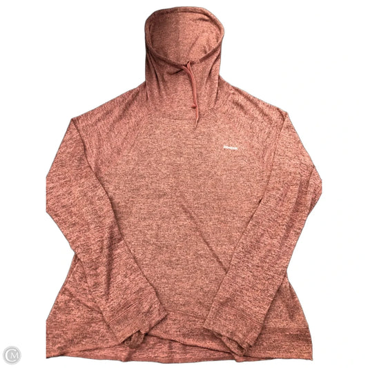 Sweatshirt Hoodie By Reebok In Red, Size: Xl