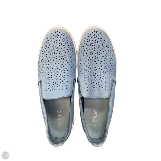 Shoes Flats By Vionic In Blue, Size: 10