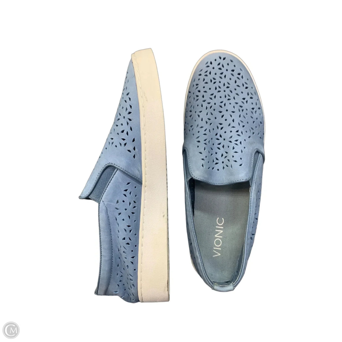 Shoes Flats By Vionic In Blue, Size: 10
