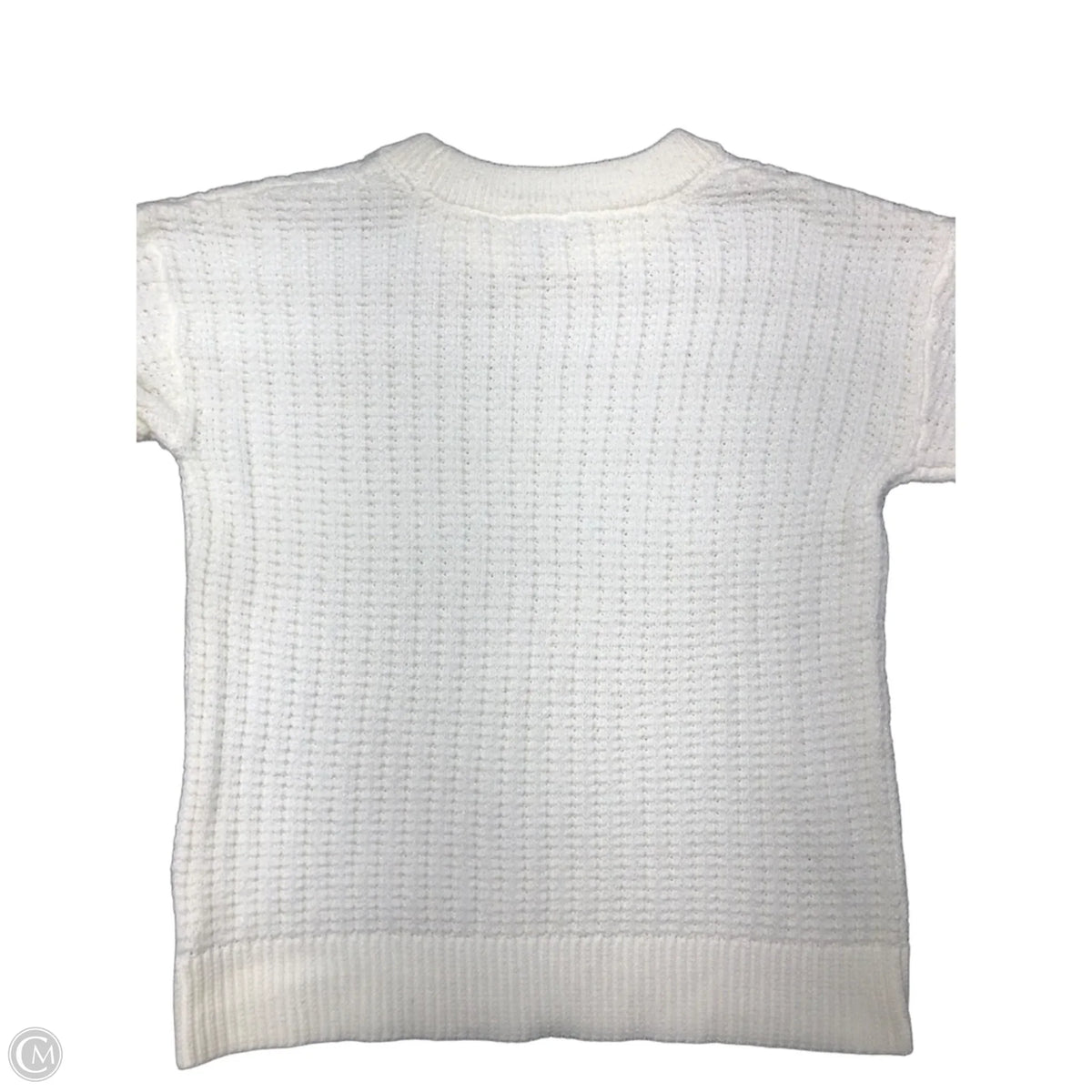 Sweater By Time And Tru In White, Size: S