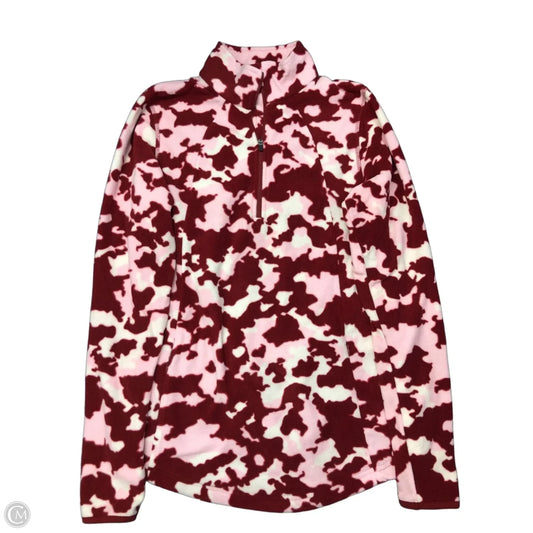 Sweatshirt Collar By Bcg In Pink, Size: S