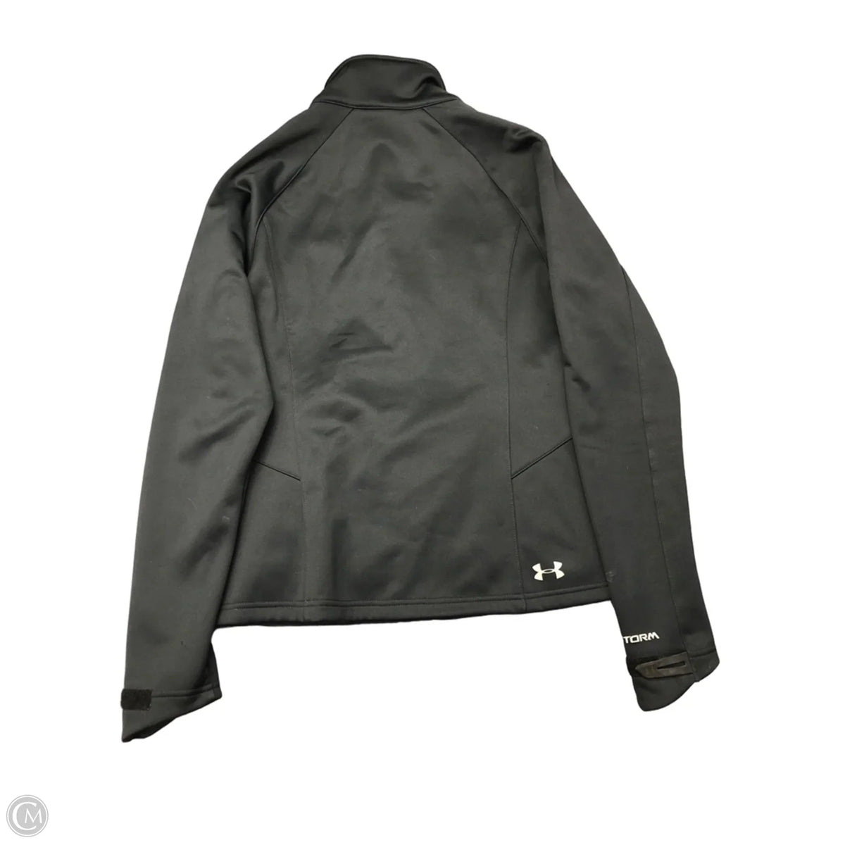 Athletic Jacket By Under Armour In Black, Size: S