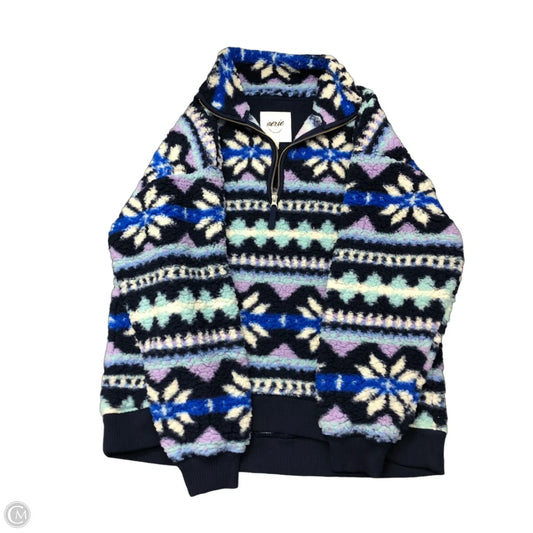Sweatshirt Collar By Aerie In Blue & Purple, Size: Xs