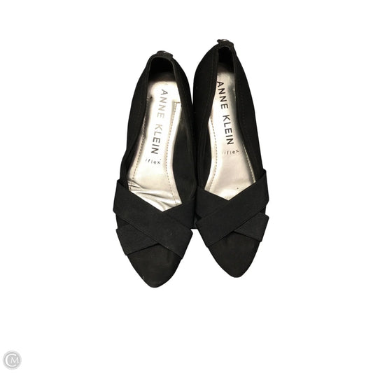 Shoes Flats By Anne Klein In Black, Size: 9