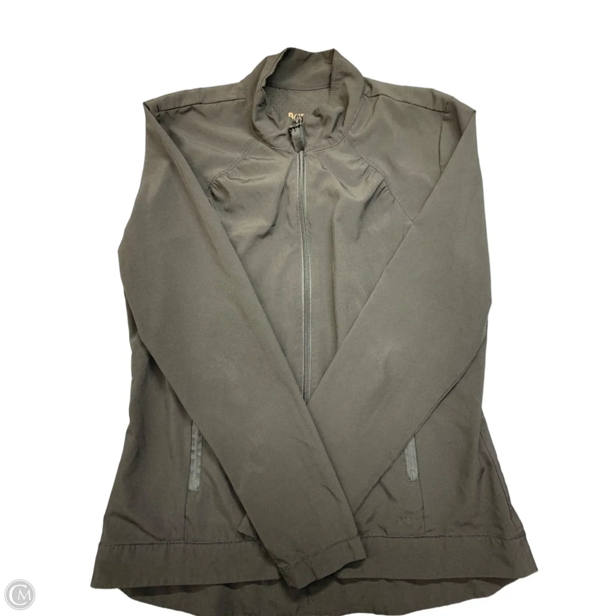 Athletic Jacket By Clothes Mentor In Black, Size: M