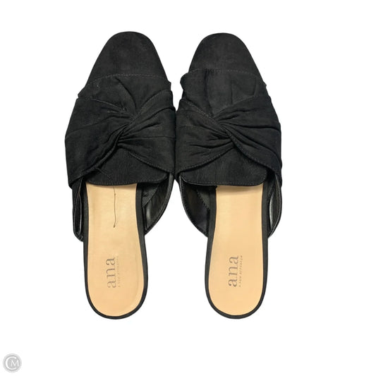 Shoes Flats By Ana In Black, Size: 11