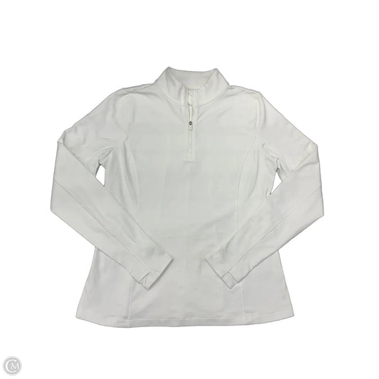 Sweatshirt Collar By Calia In White, Size: L