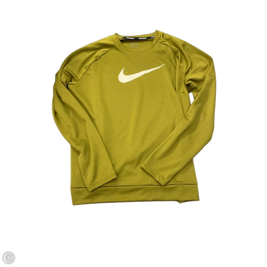 Athletic Sweatshirt Crewneck By Nike Apparel In Green, Size: Xl