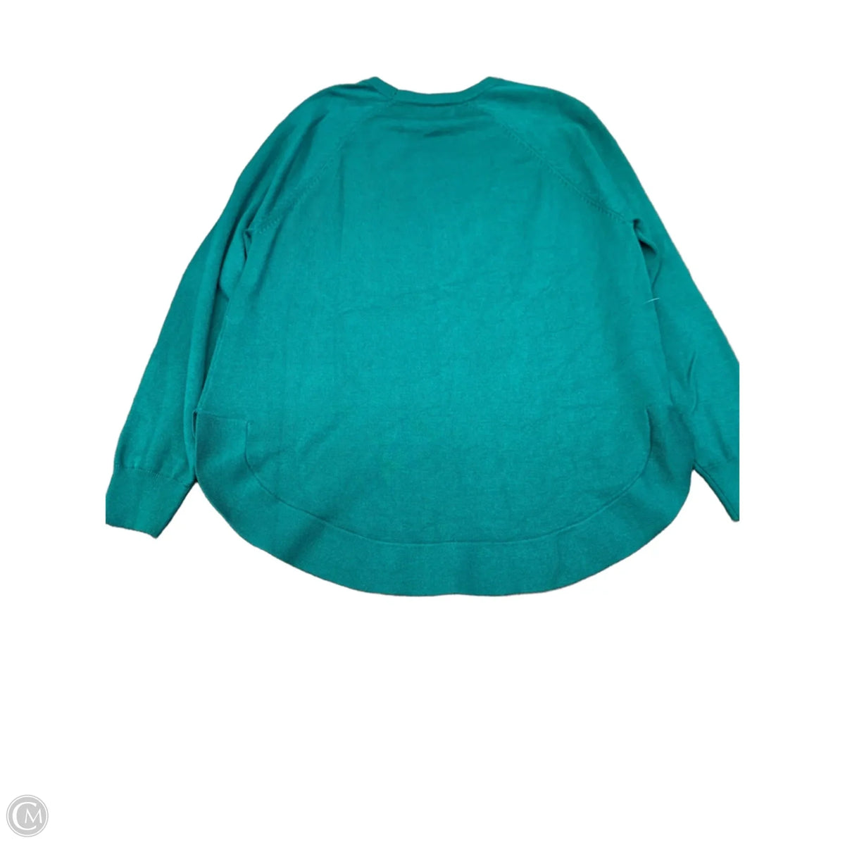 Sweater By Gallery In Aqua, Size: M