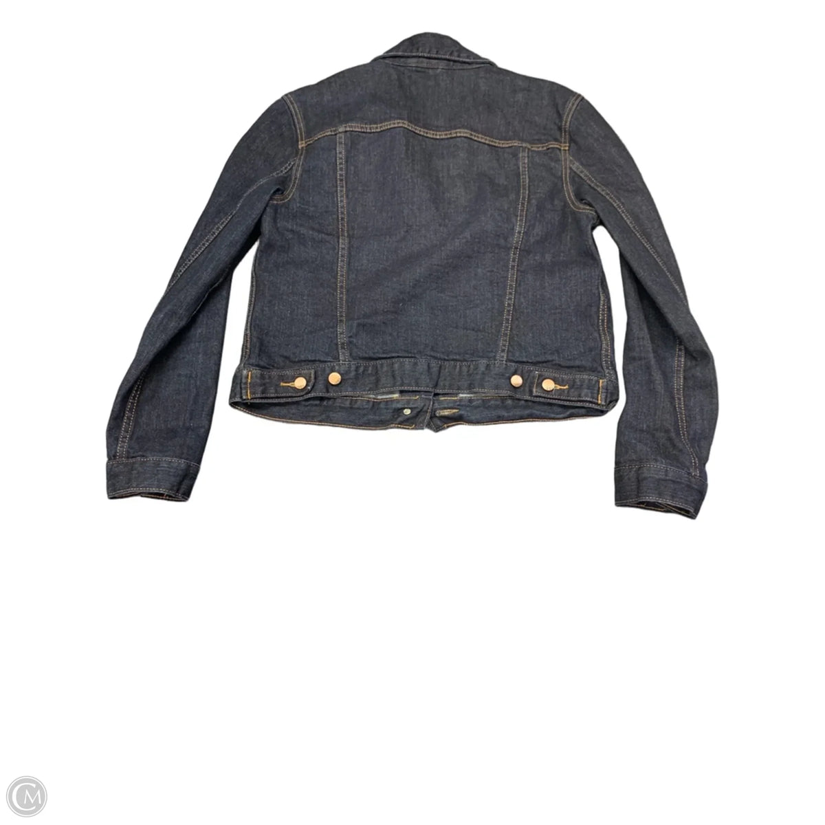 Jacket Denim By Gap In Blue Denim, Size: M