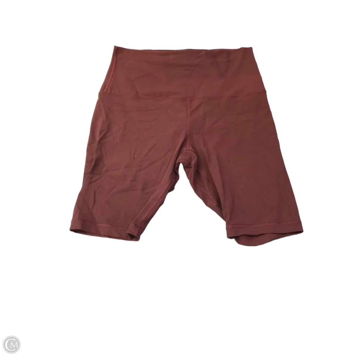Athletic Shorts By Lululemon In Red, Size: 12