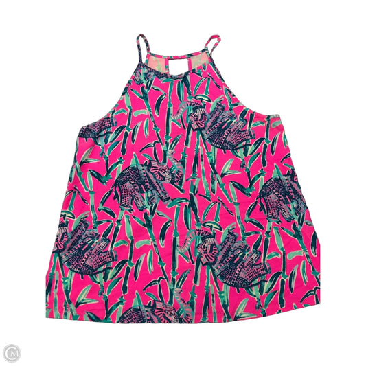 Tank Top Designer By Lilly Pulitzer In Pink, Size: M