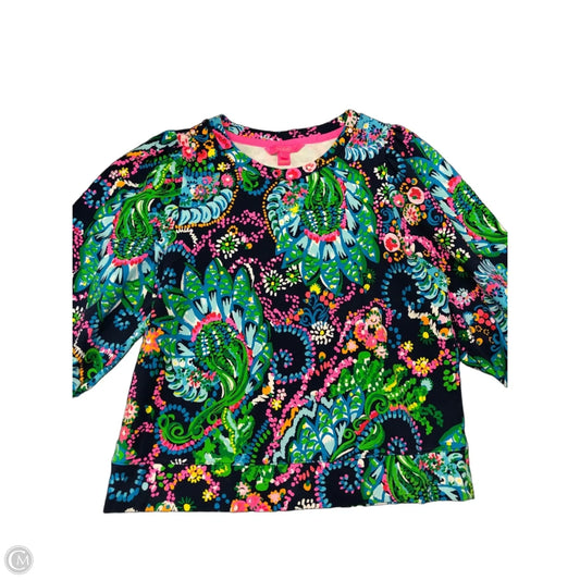 Top Long Sleeve Designer By Lilly Pulitzer In Multi-colored, Size: M
