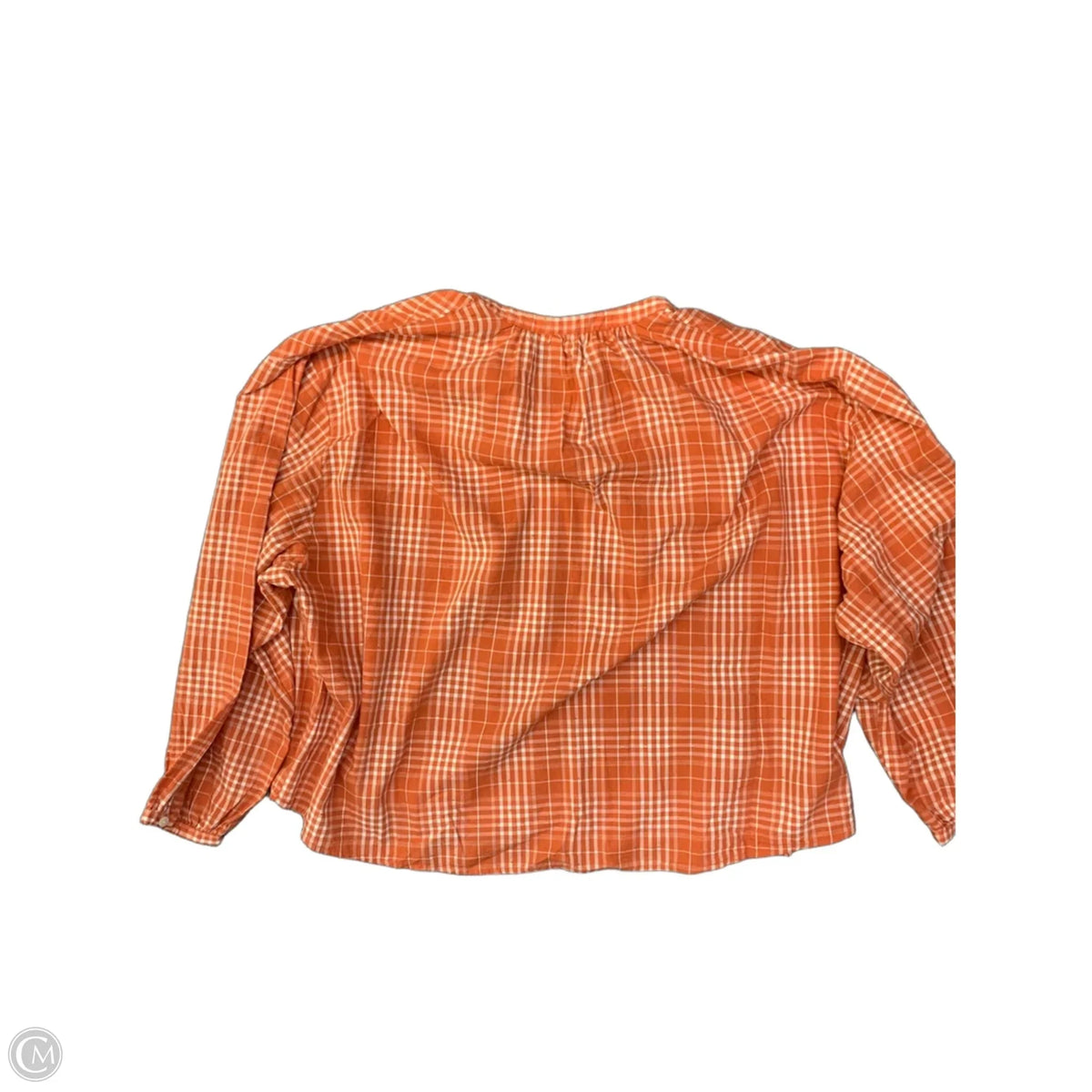 Top Long Sleeve By Universal Thread In Orange, Size: M