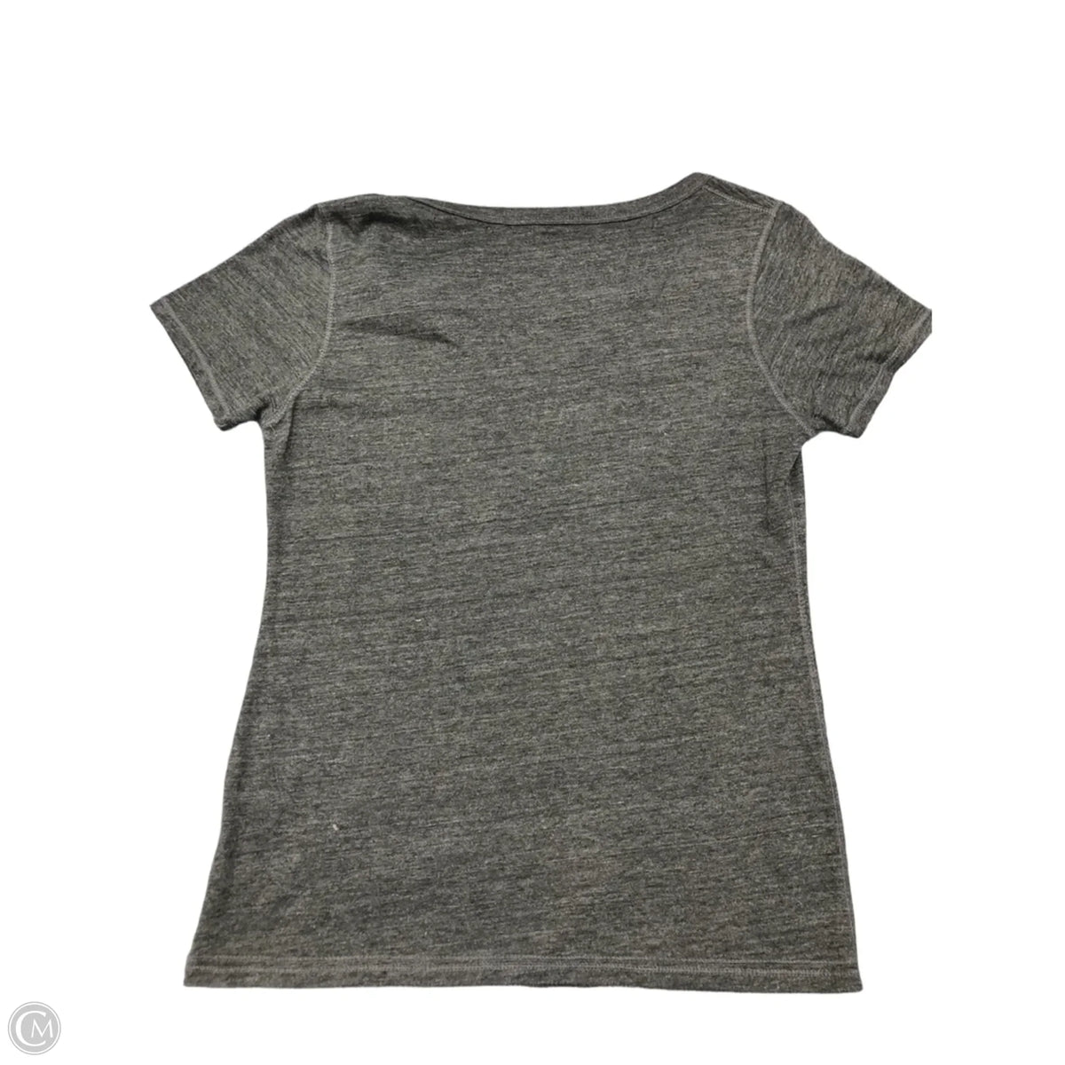 Top Short Sleeve By Clothes Mentor In Grey, Size: L