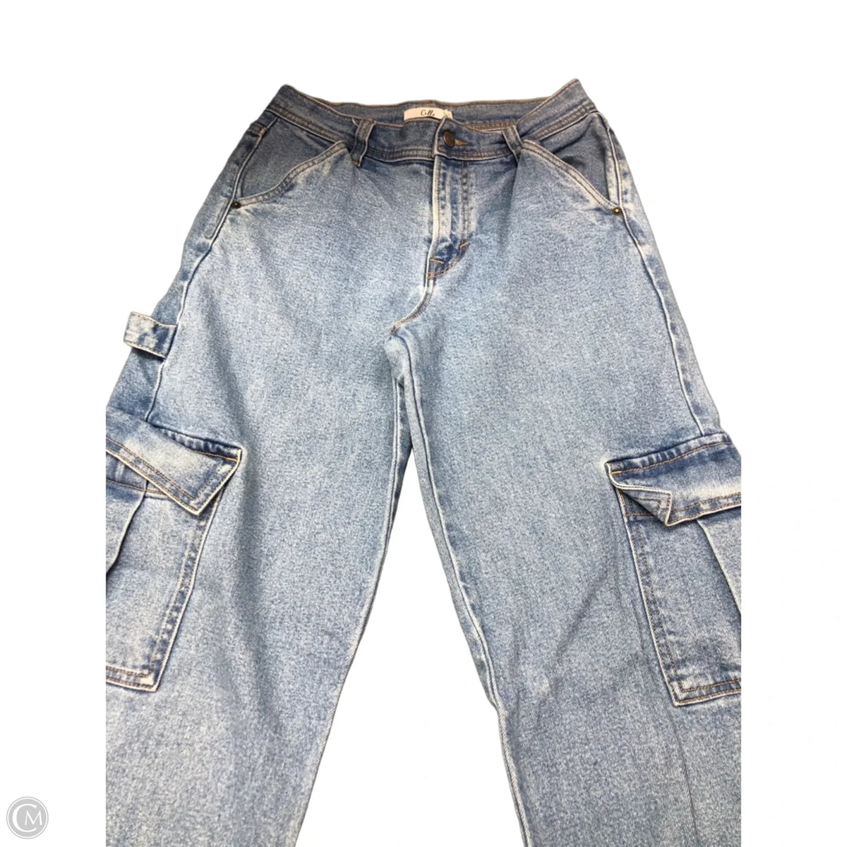 Jeans Straight By Cello In Blue Denim, Size: 0