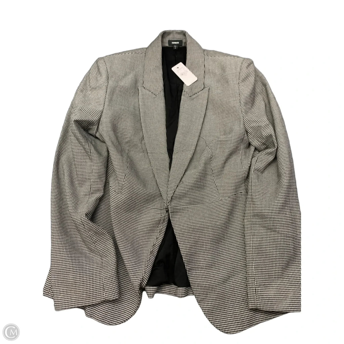 Blazer By Express In Black & White, Size: M