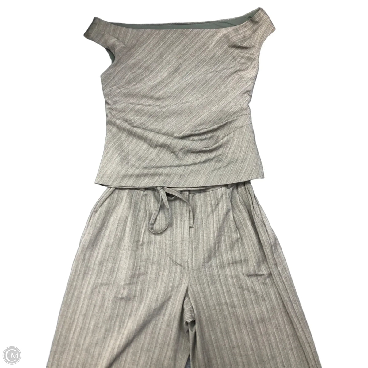 Pants Set 2pc By Express In Grey & Tan, Size: M