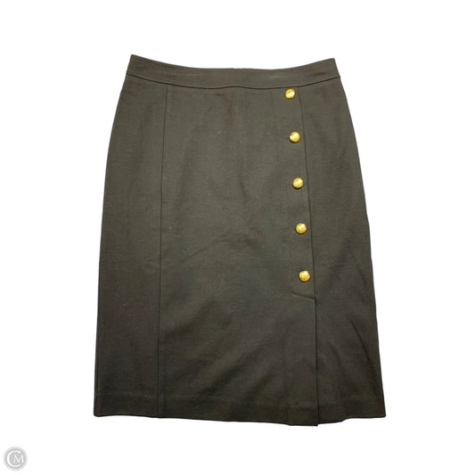 Skirt Midi By Talbots In Black, Size: 6