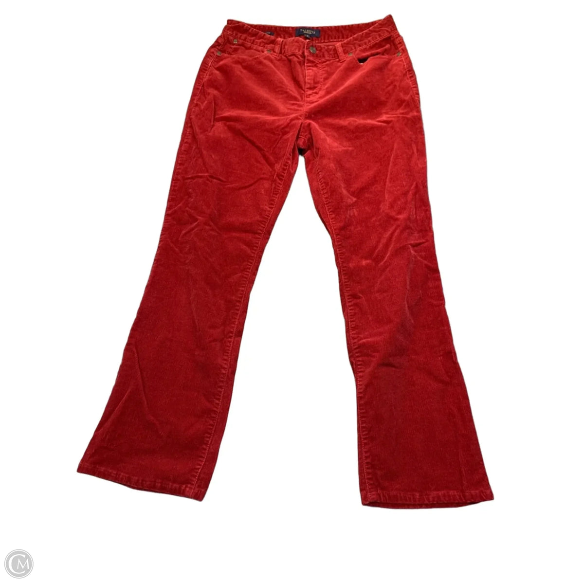 Pants Corduroy By Talbots In Red, Size: 10