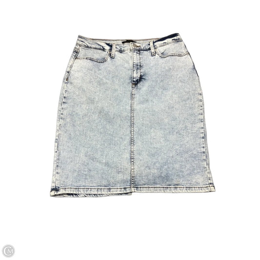 Skirt Mini & Short By Banana Republic In Blue Denim, Size: 8