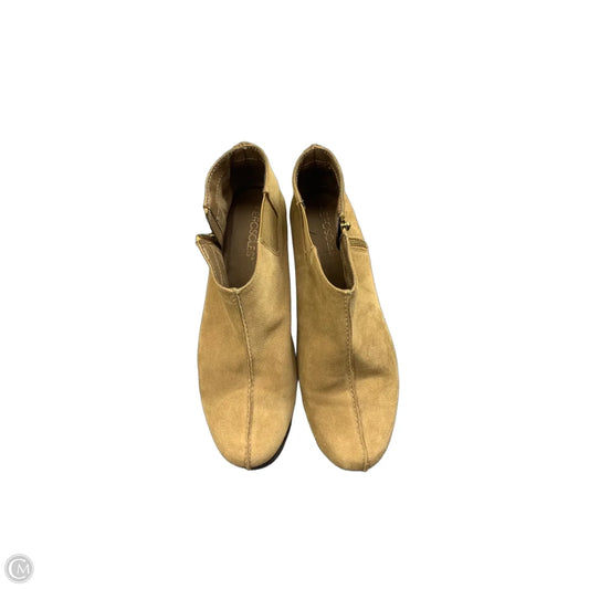 Boots Ankle Flats By Aerosoles In Brown, Size: 9