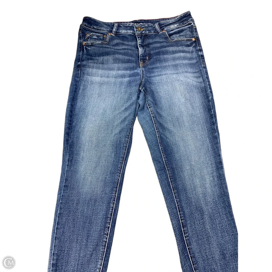 Jeans Skinny By Maurices In Blue Denim, Size: 18
