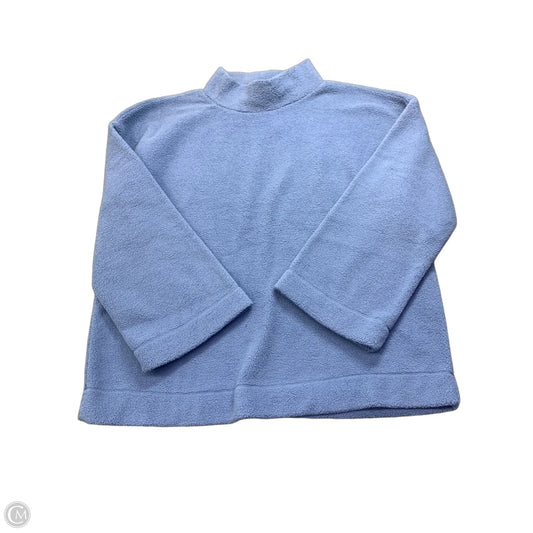 Sweatshirt Collar By Loft In Blue, Size: Xl