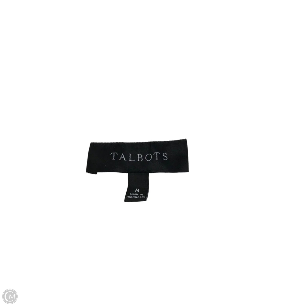 Jacket Denim By Talbots In White, Size: M