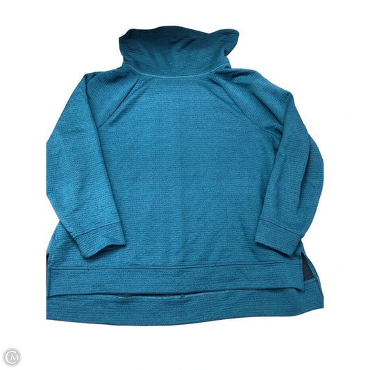 Sweatshirt Collar By Lane Bryant In Blue, Size: 18
