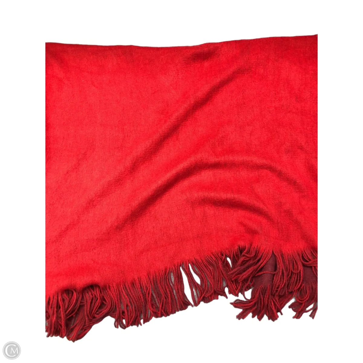 Shawl By Clothes Mentor In Red, Size: Osfm