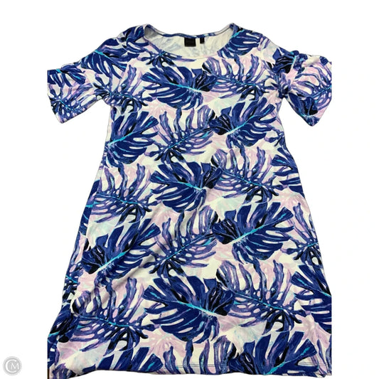 Dress Casual Short By Rafaella In Blue, Size: L