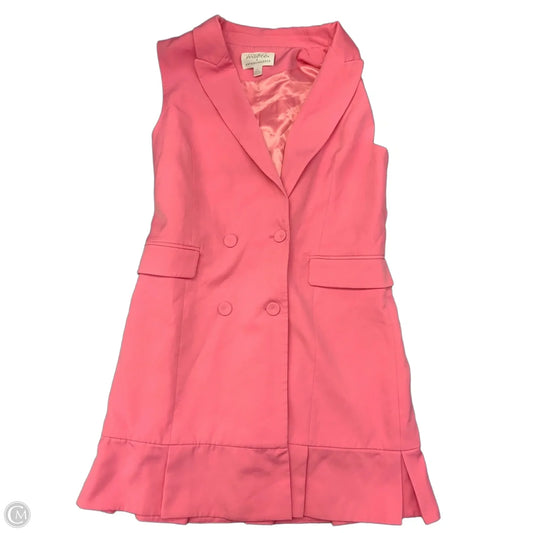 Vest Other By Anthropologie In Pink, Size: L