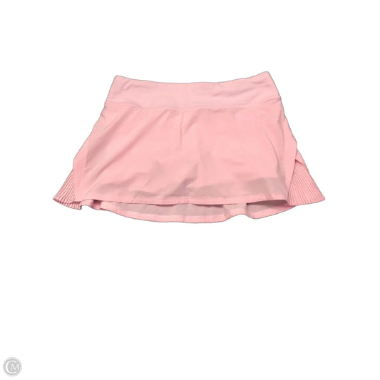 Athletic Skirt By Lululemon In Pink, Size: 8