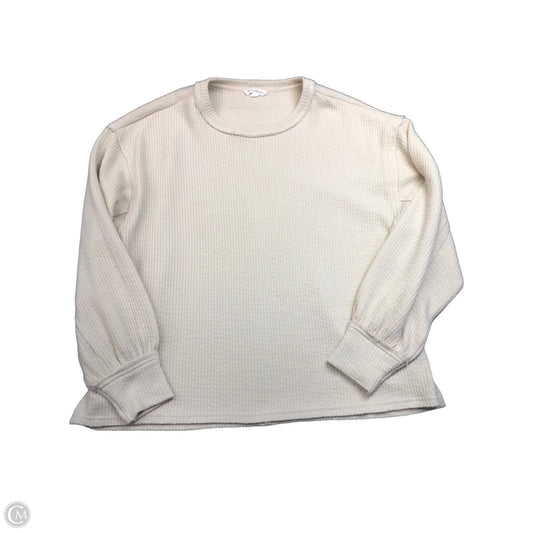 Sweater By Blu Pepper In Tan, Size: S