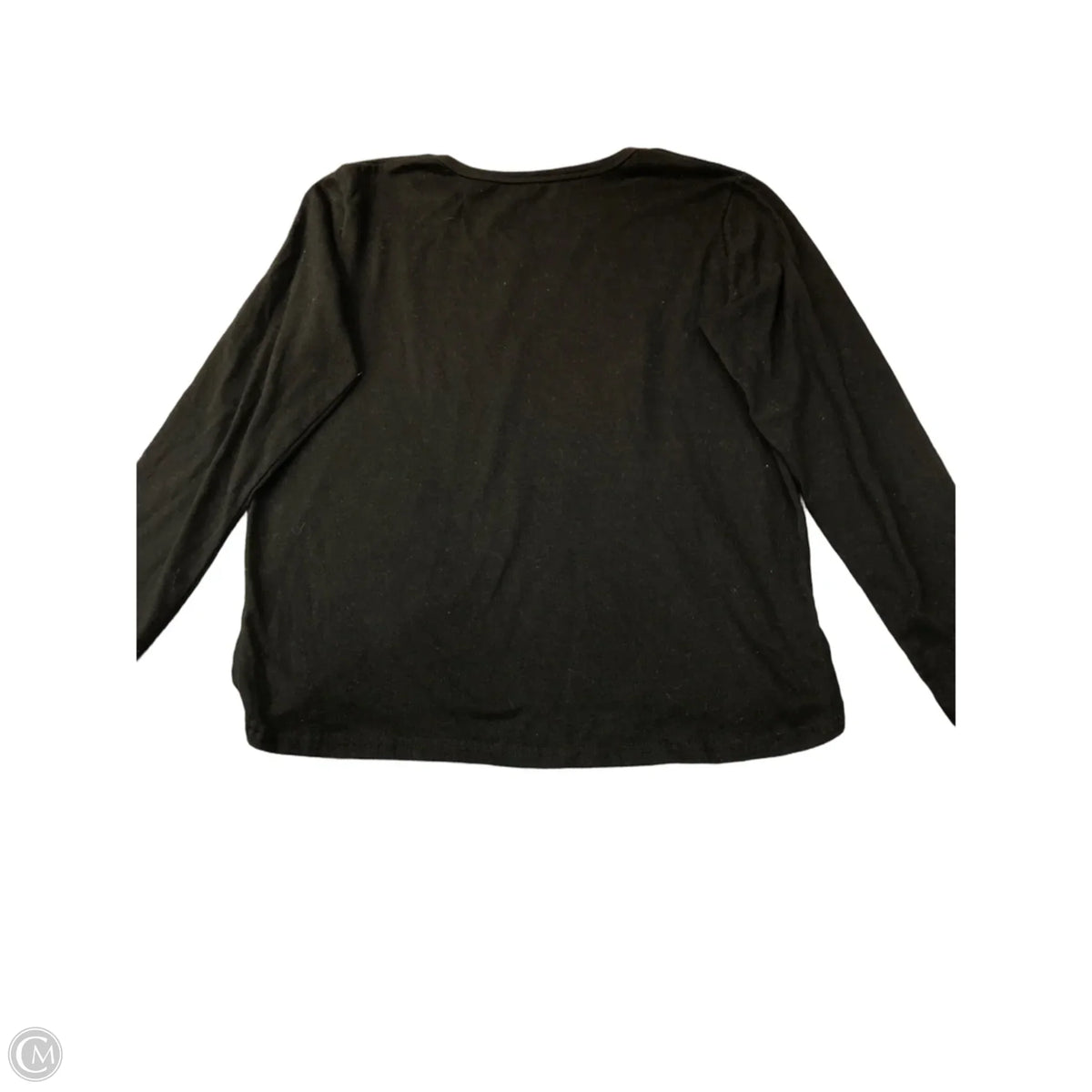 Top Long Sleeve By Serra In Black, Size: M