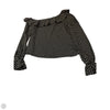 Top Long Sleeve By Shein In Polkadot Pattern, Size: S