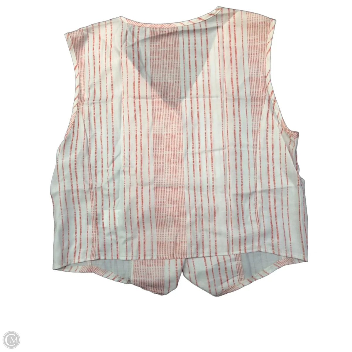 Pants Set 2pc By Clothes Mentor In Red & White, Size: M