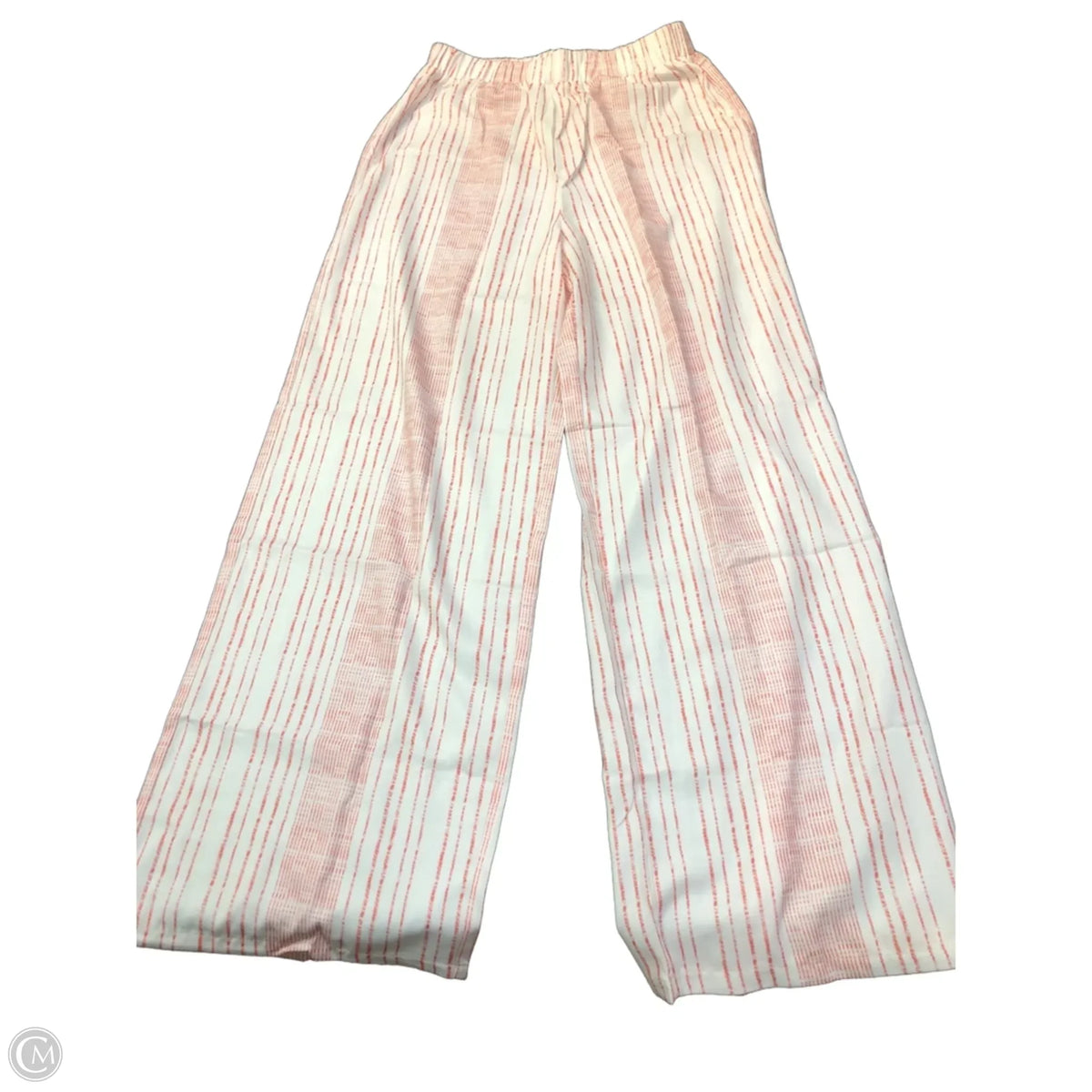 Pants Set 2pc By Clothes Mentor In Red & White, Size: M
