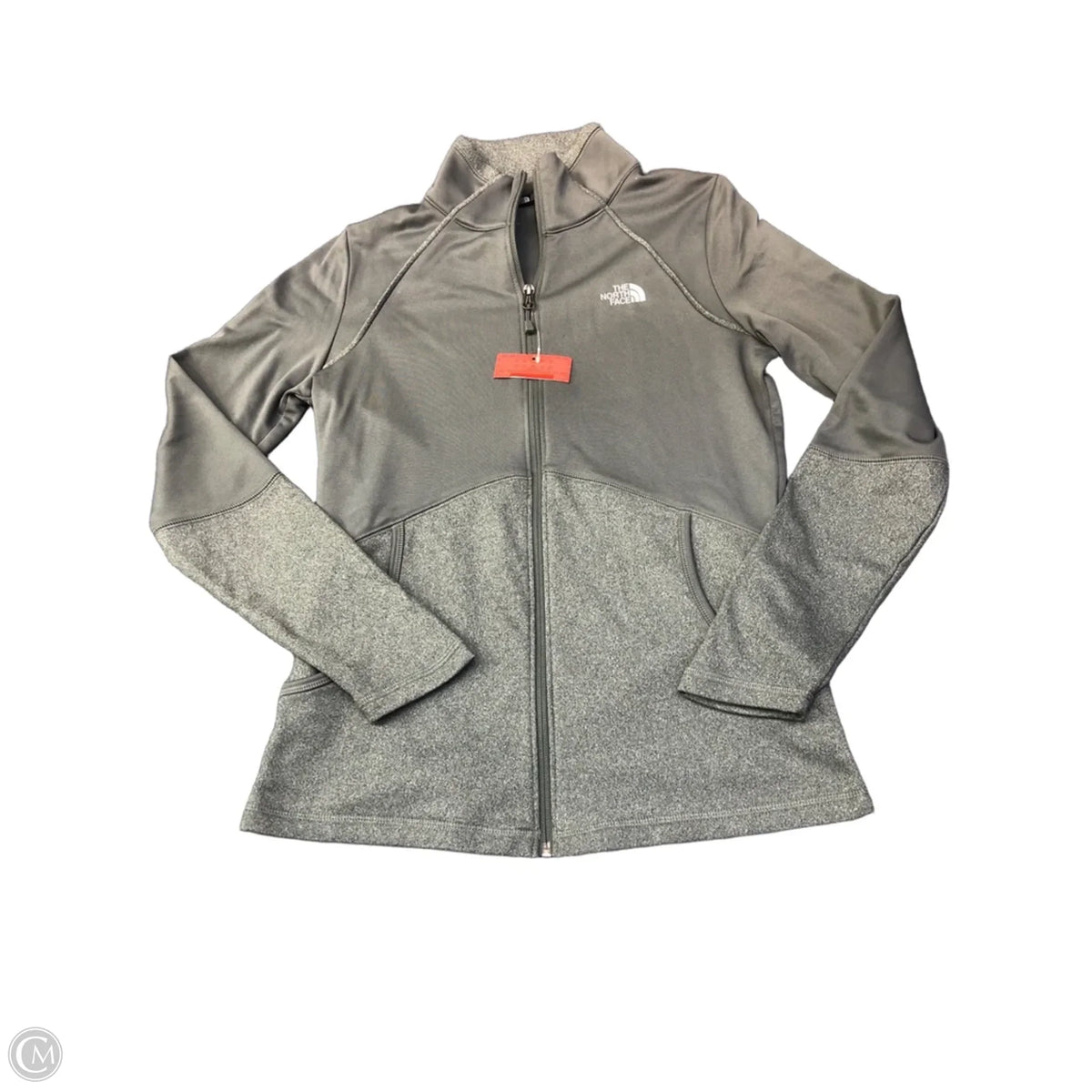 Athletic Jacket By The North Face In Grey, Size: S